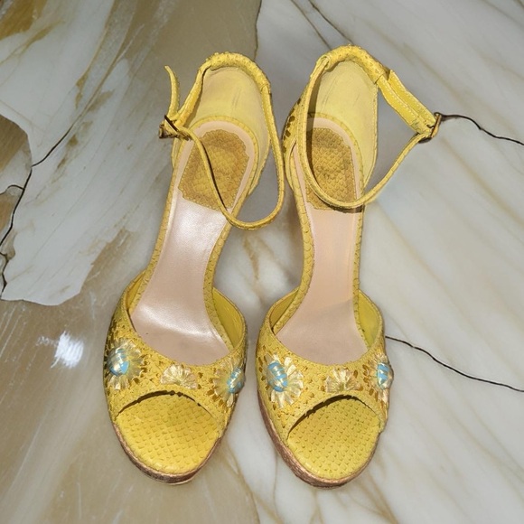 Dior Peeptoe Heels Vintage - Picture 2 of 11